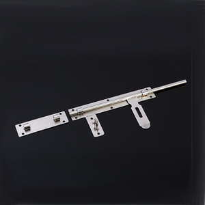 Stainless Steel Extended Door <b>Latch</b> Polished Surface Heavy-duty Pins Traditional Design <b>Padlockable</b> Mounting - Product Image 4