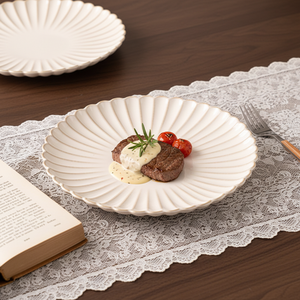 Service de vaisselle de mariage artisanal populaire, design marbre blanc de luxe, <span class=keywords><strong>assiettes</strong></span> de présentation pour événements, festivals et locations - Product Image 3