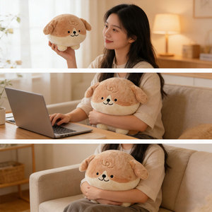 Peluches <span class=keywords><strong>Corgi</strong></span> pour le soutien émotionnel, jouet en peluche chiot doux et écologique, tissu en peluche de haute qualité, animal en peluche - Product Image 5