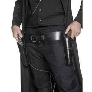 Benutzer definierte Western Cowboy Tactical Universal links rechts <span class=keywords><strong>Hand</strong></span> verdeckt tragen <span class=keywords><strong>Holster</strong></span> Schulter Doppel <span class=keywords><strong>holster</strong></span> Leder - Product Image 1