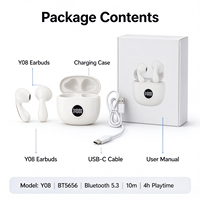 Écouteurs TWS Privés 2027, Écouteurs sans Fil BT V5.3 Semi intra-auriculaires Type C, Écouteurs de Jeu TWS à Bas Prix avec Logo Personnalisé