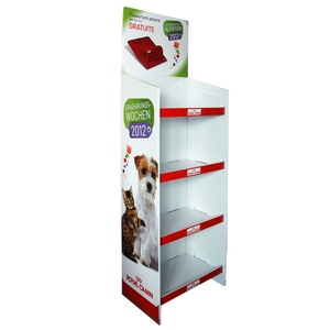 Expositor de Punto de Venta Portátil con Impresión Personalizada, Expositor de Suelo de Cartón Ecológico para Comercio Minorista, Expositor de Caramelos POP Reciclable para Tiendas - Product Image 5