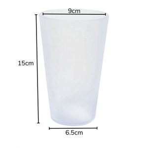 Silicone Drinking <b>Cup</b> 16 Oz High Quality Reusable Eco Friendly for Sports <b>Travel</b> Outdoor and Daily Hydration Portable - Product Image 3