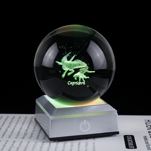 Bán Buôn <span class=keywords><strong>2025</strong></span> Mới 3D Dấu Hiệu Hoàng Đạo Pha Lê Bóng Laser In 12 Chòm Sao Hình Cầu Trang Trí Trong Phong Thủy Phong Cách - Product Image 6