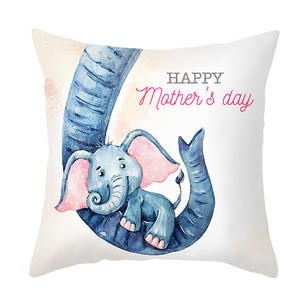 Housse de coussin pour la fête des mères, girafe, fleurs, <span class=keywords><strong>amour</strong></span>, <span class=keywords><strong>citation</strong></span> inspirante, lettrage, housse de coussin pour cadeaux de maman - Product Image 2