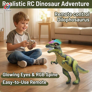 Jouets pour enfants Chengji, <span class=keywords><strong>dinosaure</strong></span> télécommandé, simulation d'animal, couronne de dragon, éclairage, son, radio commande, <span class=keywords><strong>dinosaure</strong></span> marchant - Product Image 3