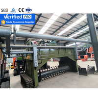 Rijstrook Dadelpalmen Roterende Composter Onbemande Gronddraaier Gistingstank Compost Mulchmachine Draaier