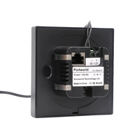 Portworld nuevo 4 pulgadas DC 12-24V IPS pantalla plástico Smart Home Wall Poe Tablet RK3566 Android 11/13 Os Panel de Control Central