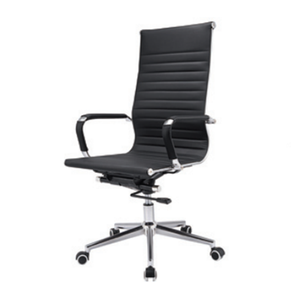 Sedia da Ufficio Ergonomica in Tessuto a Rete con Schienale Alto per Sala d'Attesa e Ufficio - Product Image 4