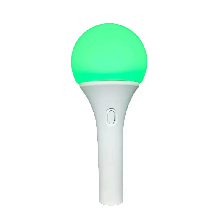 Telecomando senza fili di forma rotonda di nuovo stile 2.4G luce a sfera impermeabile Glow Stick RGB LED Light Stick