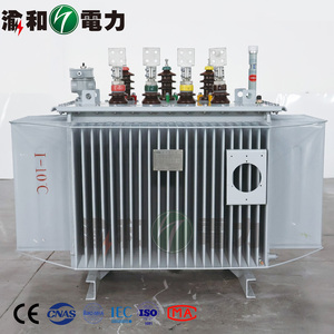 Transformador de Distribución Trifásico Sumergido en Aceite 1000W 160KVA 350KVA 100KVA 11/0.415KV Modelo S11 de Alta Calidad 50/60Hz - Product Image 3