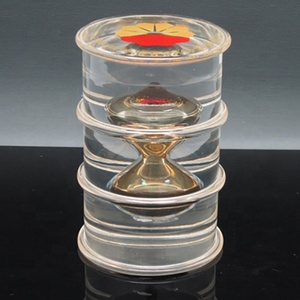 Benutzerdefinierte Klar Acryl Harz Souvenir Geschenk Öl Drop Briefbeschwerer - Product Image 5