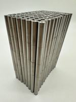 Großer Silberner Alnico Permanentmagnet aus Aluminium-Nickel-Kobalt Neodym-Rundmagnet für Generatoren