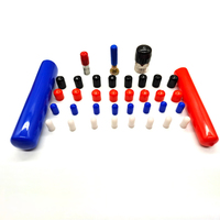 Bouchons en vinyle carrés et ronds de grande taille, couvercles d'extrémité en PVC pour diverses formes de tubes, résistants aux intempéries et durables