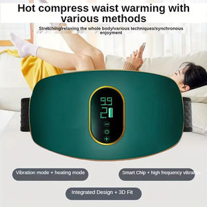 Rechargeable Sports Massager Portable Fitness <b>Kneading</b> Toner Massager Electric Body Massage <b>Machine</b> for Belly Waist Home Sports - Product Image 2