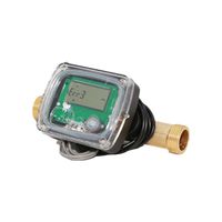 Compteur d'eau chaude intelligent à ultrasons DN15-DN40 avec écran LCD RS485/LoRaWAN/Modbus/MBus Lecture à distance OEM IP68 Garantie de 3 ans