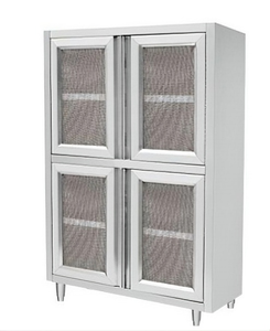 Équipement de restauration professionnel Armoire en acier inoxydable Pieds surélevés pour la protection du sol Casiers en acier inoxydable - Product Image 3