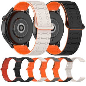 <span class=keywords><strong>Bracelet</strong></span> de sport magnétique à dégagement rapide de 22mm <span class=keywords><strong>Bracelet</strong></span> de <span class=keywords><strong>montre</strong></span> en silicone pour <span class=keywords><strong>Huawei</strong></span> GT6 GT5 GT4 <span class=keywords><strong>GT3</strong></span> GT2 Amazfit T-REX3 <span class=keywords><strong>Pro</strong></span> - Product Image 3