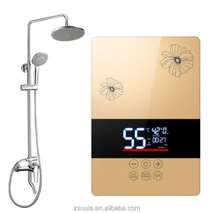 Chauffe-eau électrique sans réservoir pour toute la maison 6000W Cuisine Salle de bain Chauffe-eau pour toute la maison