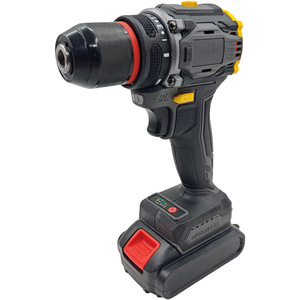 ชุดสว่าน<span class=keywords><strong>ไฟฟ้า</strong></span>ไร้สายลิเธียมไร้แปรงถ่าน1800W 26มม. ใช้สำหรับงานเจาะแบตเตอรี่2.5Ah - Product Image 2