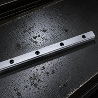 Rail de guidage linéaire HGR20 Grade P 100 6000mm, Bloc coulissant HGH20CA HGW20CC à bride carrée, Kit pour machine de fraisage CNC