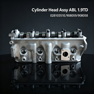 908059 028103351E Cabeza de Cilindro Completa para VW Polo Transporter <span class=keywords><strong>T4</strong></span> Caddy Felicia 1.9L Diésel Motor ABL AEF SOHC 8V Aluminio - Product Image 1
