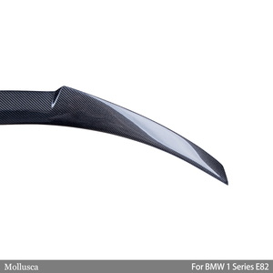 For 1 Series E82 Coupe Sedan M4 Style Carbon Fiber <b>Rear</b> <b>Spoiler</b> Trunk Wing 2007-2013 - Product Image 5