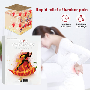 핫세일 화이난 전통 한약 경피 플라스터 패치 8개 추출물 패치 한 봉지에 통증 완화용 - Product Image 2