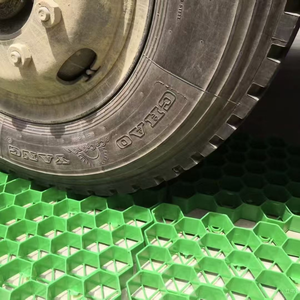Grille de pavage <span class=keywords><strong>en</strong></span> plastique polymère HDPE perméable à faible coût, 68 mm, pour allée - Product Image 4