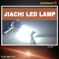 JiaChi Factory Auto Accessoires de voiture Ampoules LED pour phares antibrouillard H1 H3 Lampe frontale de remplacement pour conduite à 360 degrés Lentille 12v 24v