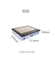 Tablette industrielle tactile à panneau de 8 pouces J1900 i3 i5 i7 CPU en option