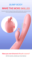 Chargeur USB, Vibrateur Lapin pour Femmes, Masseur Point G, Dildo à Doigt, Baguette Sexuelle pour Adultes