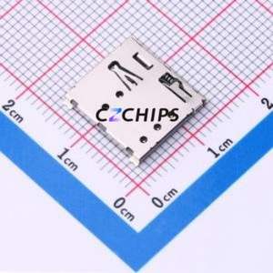 SIM3061C-7P511-H137 SIM Card Connector SMD Connector Self-Return Type Nano SIM Card Card Holder With Card Detection - Product Image 1