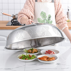 Stainless Steel <b>Colander</b> Large Kitchen <b>Strainer</b> Dishwasher Safe Vegetable Drain Bowl Cooking Tool Set - Product Image 2