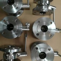 Vanne papillon à bride, revêtement PTFE, résistante à la corrosion, pour applications de chlore et de solvants