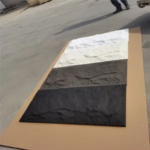 VANJOIN Leichte PU große Kunststein Rock 3D Schallschutz wand paneele für die Haus dekoration