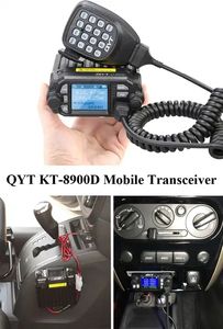 QYT KT-8900D, bonne qualité 25W meilleure vente de Radio amateur Portable Vhf Uhf FM émetteur-récepteur QYT double bande Mini Radio Mobile - Product Image 5