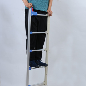 Barandillas de Cama Heng Kangqiang de 140 cm, Acero Inoxidable, Seis Secciones, Doble Apertura, para Uso Doméstico y Hospitalario - Product Image 1