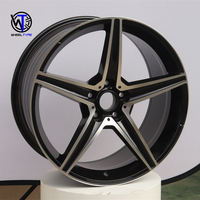 Velg Roda Tempa 15 16 17 18 19 20 -24 Inch Rines Kustom Lima Palang Jante 5x112 mm 6061-T6 Paduan Aluminium Pelek Mobil