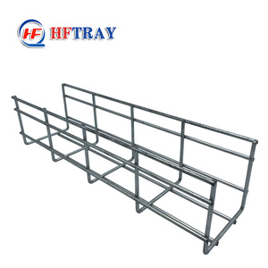 Plateau de câblage professionnel en treillis métallique, support de câbles en acier galvanisé haute résistance pour projets de construction - Product Image 2