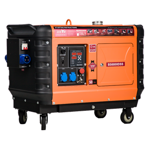 BISON 3kva 5Kva 5000Watt 110V 220V Démarrage à distance 5Kw Générateur diesel silencieux 3 phases - Product Image 1
