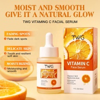 Ensemble de soins du visage éclaircissant à la vitamine C TWG RTS, nettoyant visage, tonique, crème anti-taches, crème pour les yeux et le visage, ensemble de soins de la peau à la vitamine C