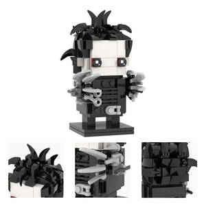 MOC7479 194 pièces Edward <span class=keywords><strong>Scissorhands</strong></span> Cadeaux Collection de puzzles Briques de construction DIY Jouets éducatifs Anime Enfants - Product Image 5