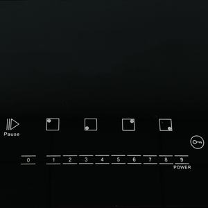 Estufa Eléctrica Inteligente de 4 Quemadores con Control Táctil, Bloqueo Infantil y Temporizador - Product Image 2
