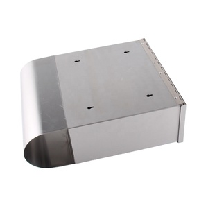 Boîte aux lettres murale en acier inoxydable, serrure avec clés, compartiment à journaux inclus, fenêtre de visualisation facile à assembler - Product Image 6
