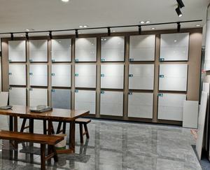 Piastrelle in Gres Porcellanato Effetto <span class=keywords><strong>Cemento</strong></span> Grigio per Pavimenti, Stile <span class=keywords><strong>Industriale</strong></span> per Uffici, Showroom e Soggiorni - Offerta Speciale - Product Image 5