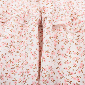 Floral Print Parent-child Dress Holiday Beach Casual Loose <strong>Matching</strong> <strong>Outfit</strong> for Mother <strong>and</strong> <strong>Daughter</strong> - Product Image 4