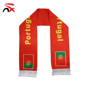 Bufanda con la Bandera de Portugal para la Copa de Fútbol, Bufanda con la Bandera Nacional Portuguesa para <span class=keywords><strong>Partidos</strong></span> de Fútbol, Deportes, para Hombres y Mujeres - Product Image 1