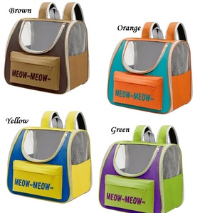 กระเป๋าเป้สะพายหลังแบบพกพาแคปซูลแบบโปร่งใสและระบายอากาศได้อุปกรณ์สำหรับสัตว์เลี้ยงกระเป๋ารูปแมว - Product Image 6