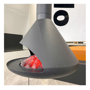 Cheminée électrique <span class=keywords><strong>au</strong></span> bioéthanol encastrée moderne de taille personnalisée en acier à haute teneur en carbone avec télécommande pour la maison et l'hôtel à l'intérieur - Product Image 4